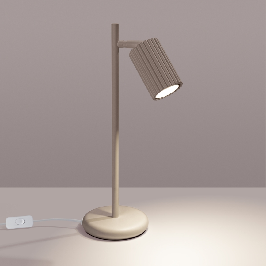 Brilagi - Bordslampa CRESTO 1xGU10/10W/230V taupe