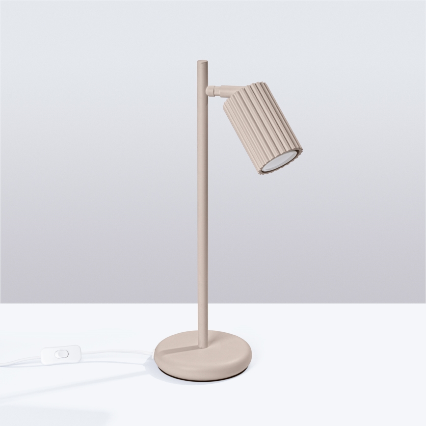 Brilagi - Bordslampa CRESTO 1xGU10/10W/230V taupe