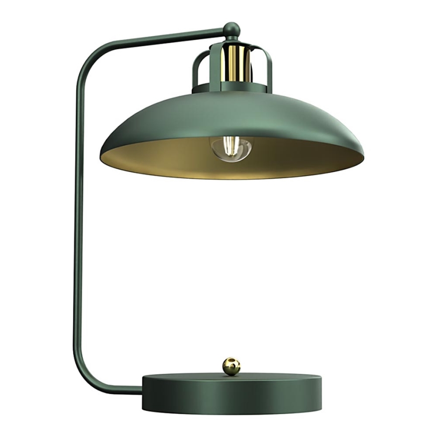 Brilagi - Bordslampa FLAMENGO 1xE27/60W/230V grön