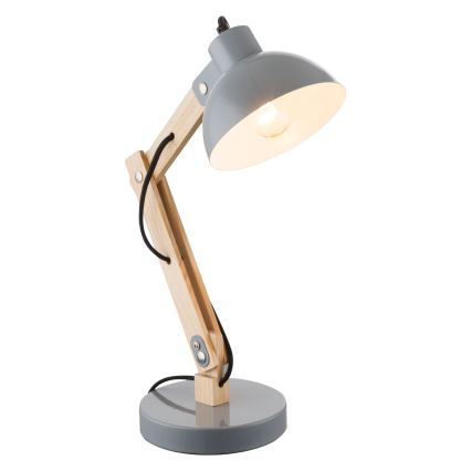 Brilagi - Bordslampa FOCUS 1xE27/40W/230V grå