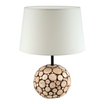 Brilagi - Bordslampa FORLI 1xE27/60W/230V kräm color