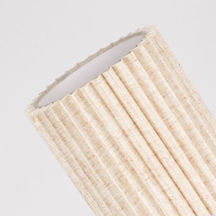 Brilagi - Bordslampa NORDIC WAVE 1xE27/15W/230V linne/svart