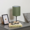 Brilagi - Bordslampa NUBILA WOOD 1xE27/25W/230V ek/grön