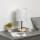 Brilagi - Bordslampa NUBILA WOOD 1xE27/25W/230V ek/vit
