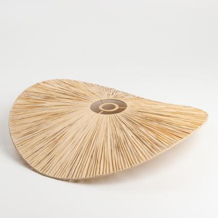 Brilagi - CERIA BOHO LED-pendel på sladd 1xE27/40W/230V Ø 60 cm, raffia