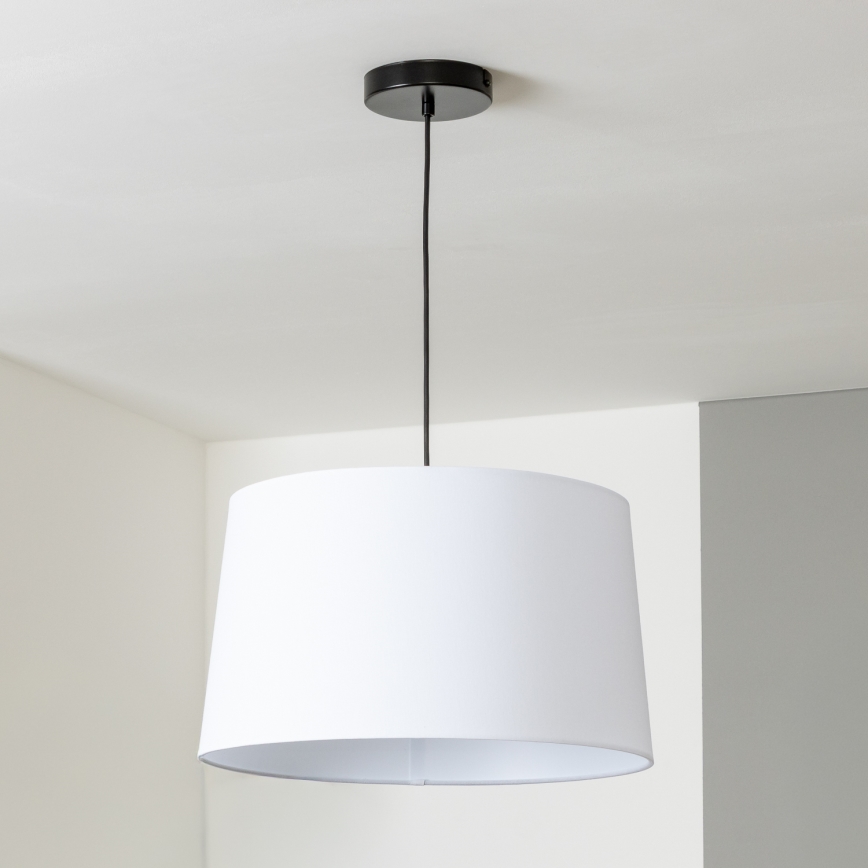 Brilagi - CERIA LED-pendellampa med vajer 1xE27/40W/230V Ø 45 cm vit