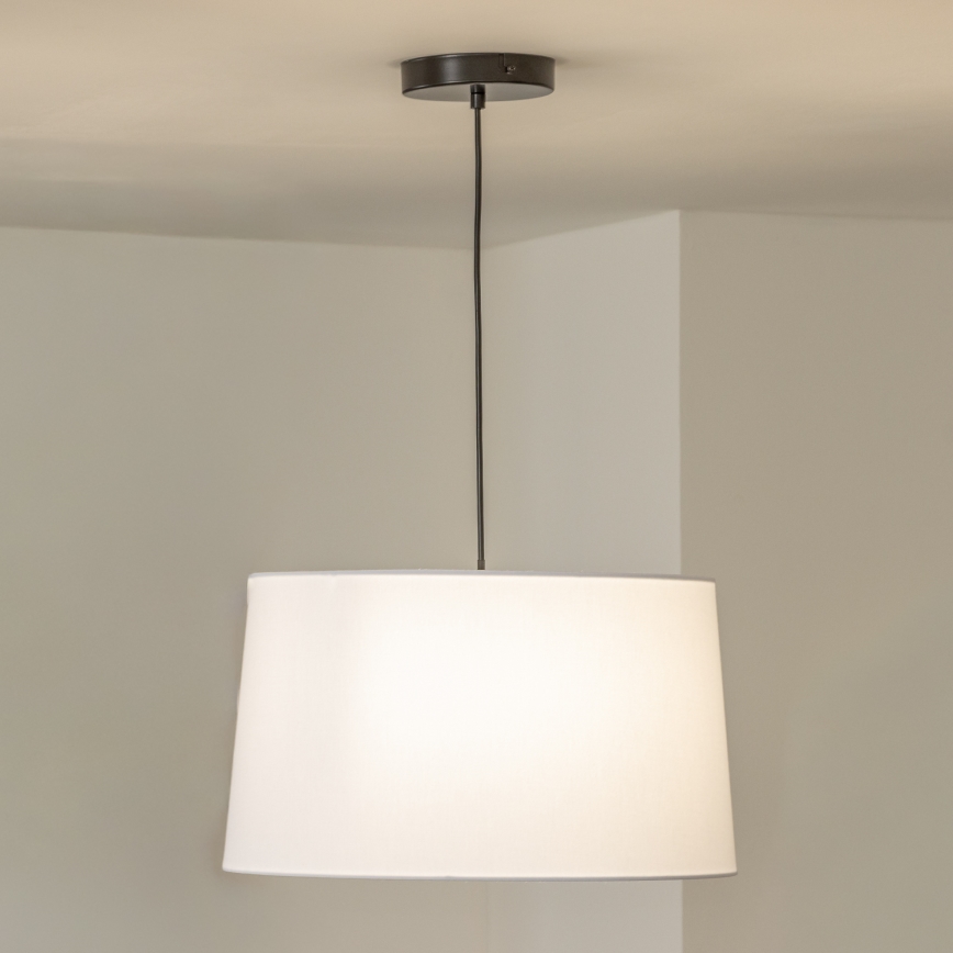Brilagi - CERIA LED-pendellampa med vajer 1xE27/40W/230V Ø 45 cm vit
