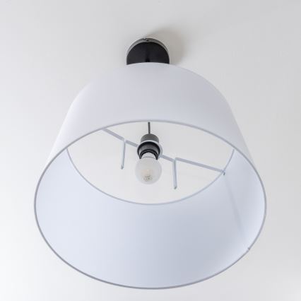 Brilagi - CERIA LED-pendellampa med vajer 1xE27/40W/230V Ø 45 cm vit