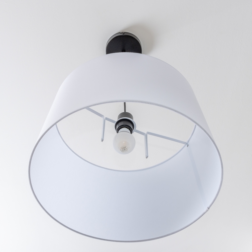 Brilagi - CERIA LED-pendellampa med vajer 1xE27/40W/230V Ø 45 cm vit