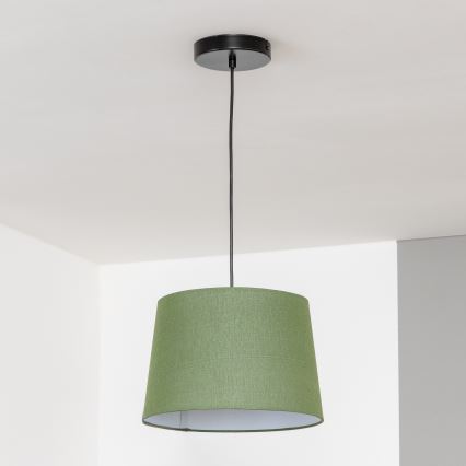 Brilagi - CERIA LED-pendellampa på vajer 1xE27/40W/230V Ø 30 cm, grön