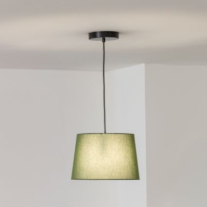 Brilagi - CERIA LED-pendellampa på vajer 1xE27/40W/230V Ø 30 cm, grön