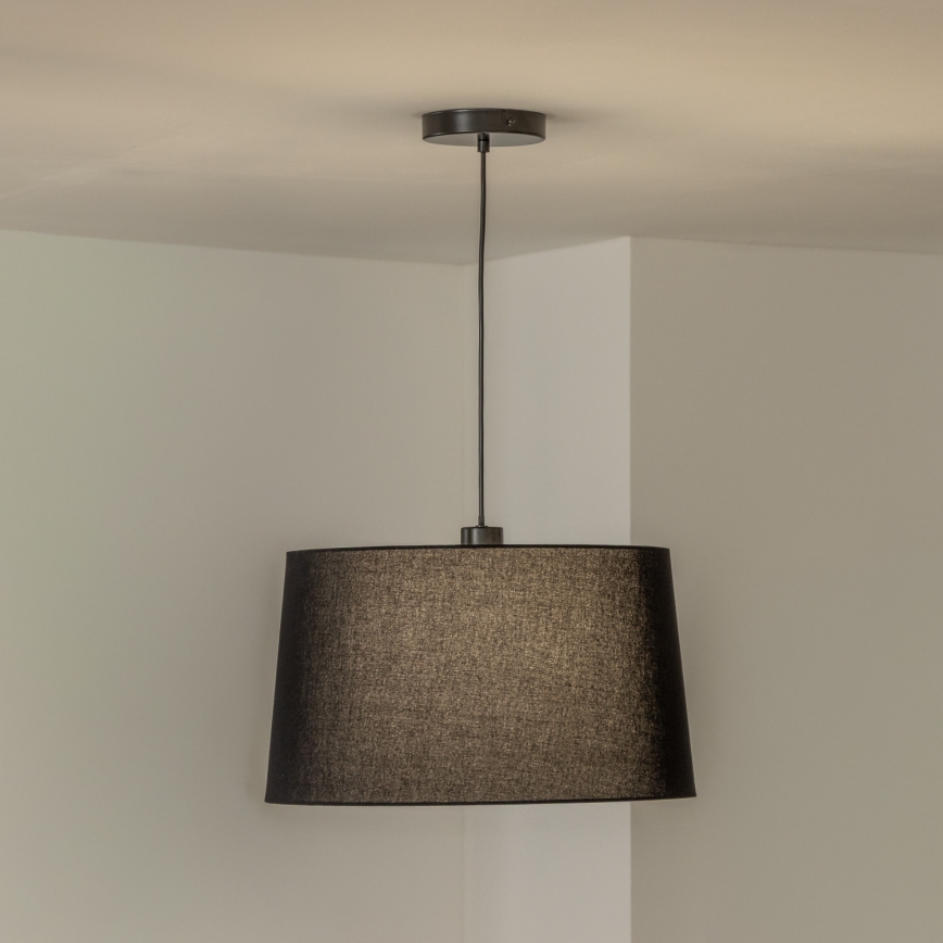 Brilagi - CERIA LED-takpendel på kabel 1xE27/40W/230V Ø 45 cm svart