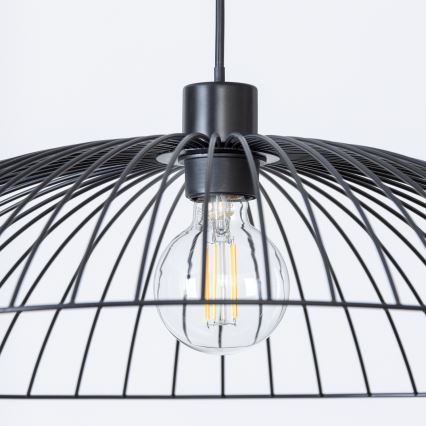 Brilagi - CERIA WIRE LED-pendel 1xE27/40W/230V Ø 60 cm, svart