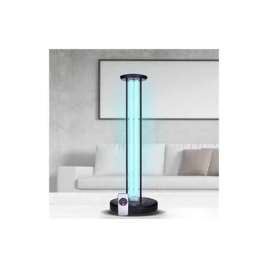 Brilagi - desinfektionsmedel bakteriedödande Ozonfri lampa UVC/100W/230V + fjärrkontroll