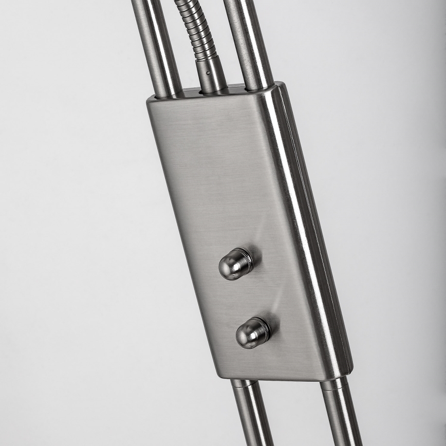 Brilagi - Dimmbar golvlampa SCARLETT 1xR7s/230W/230V + 1xG9/40W mattkrom