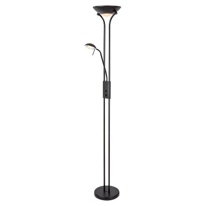 Brilagi - Dimbar golvlampa SCARLETT 1xR7s/230W/230V + 1xG9/40W svart