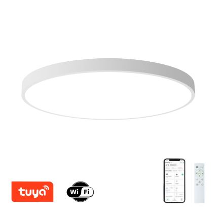 Brilagi - Dimbart LED-takarmatur POOL SMART LED/180W/230V 3000-6000K Ø 120 cm Wi‑Fi Tuya vit + fjärrkontroll