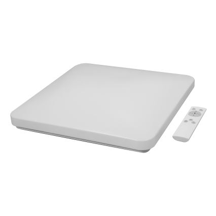 Brilagi - Dimbart LED-takarmatur VELVET SQUARE LED/24W/230V 43x43 cm 3000/4000/6500K + fjärrkontroll beige