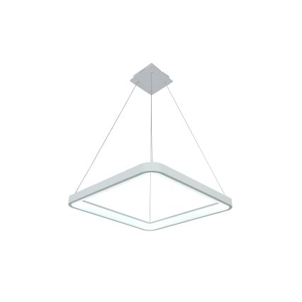 Brilagi - Dimmbar LED-pendel på kabel FALCON SLIM LED/50W/230V 3000–6500K 50x50 cm vit + fjärrkontroll