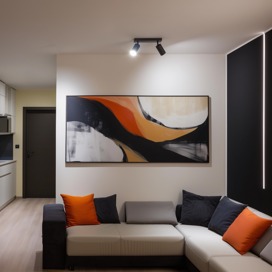 Brilagi - LED-dimbart spotarmatur SELE 2xGU10/6,5W/230V 2700-6500K antracit