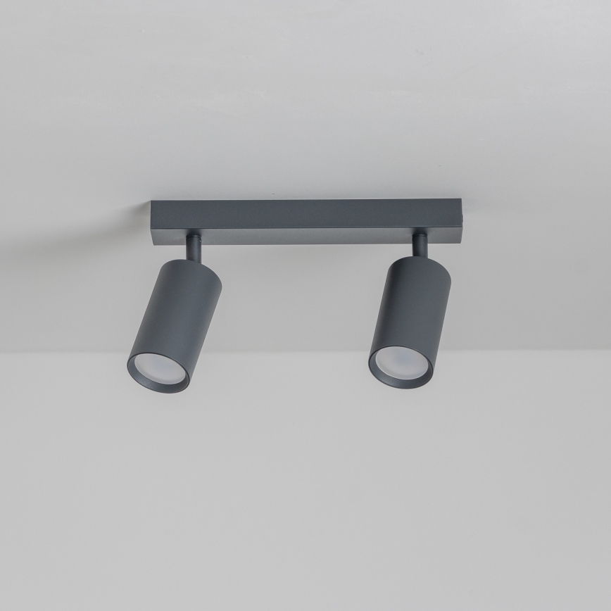 Brilagi - LED-dimbart spotarmatur SELE 2xGU10/6,5W/230V 2700-6500K antracit