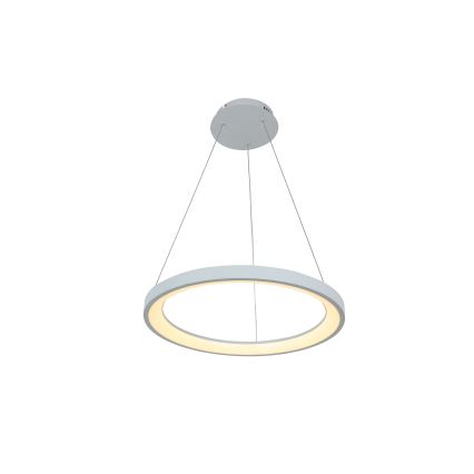 Brilagi - LED dimbar pendel på vajer FALCON SLIM LED/42W/230V 3000-6500K Ø 50 cm vit + fjärrkontroll