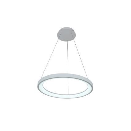 Brilagi - LED dimbar pendel på vajer FALCON SLIM LED/42W/230V 3000-6500K Ø 50 cm vit + fjärrkontroll