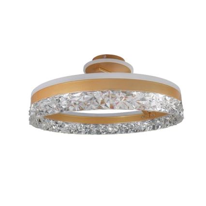 Brilagi - Dimbar LED ytmonterad ljuskrona LED/86W/230V 3000-6500K guld + fjärrkontroll