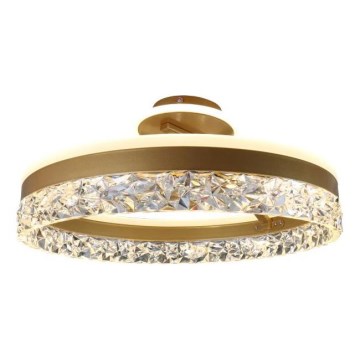 Brilagi - Dimbar LED ytmonterad ljuskrona LED/86W/230V 3000-6500K guld + fjärrkontroll