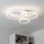 Brilagi - Dimbar LED ytmonterad ljuskrona ORBITS LED/40W/230V 3000-6500K vit + fjärrkontroll