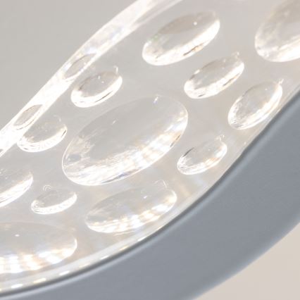 Brilagi - Dimbar LED ytmonterad ljuskrona TWIST LED/65W/230V 3000-6500K vit + fjärrkontroll