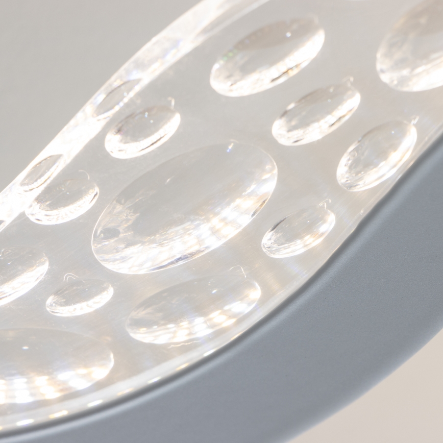 Brilagi - Dimbar LED ytmonterad ljuskrona TWIST LED/65W/230V 3000-6500K vit + fjärrkontroll