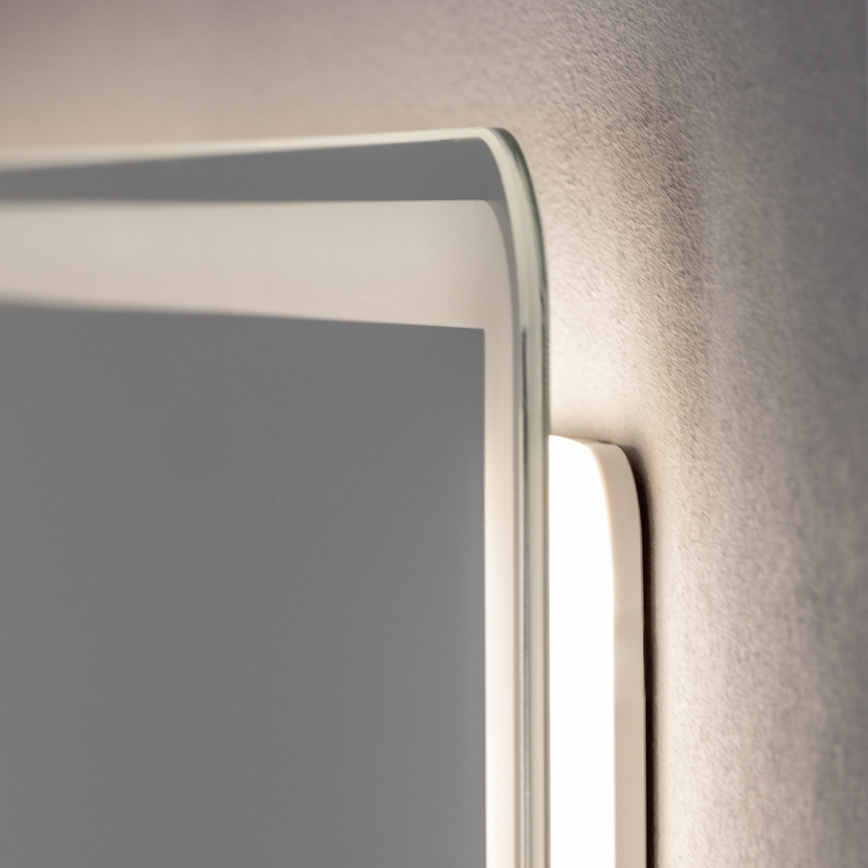 Brilagi - LED-dimbar uppvärmd badrumsspegel med LED-bakgrundsbelysning BELLA LED/19W/230V 60x90 cm 3000/4000/6500K IP44