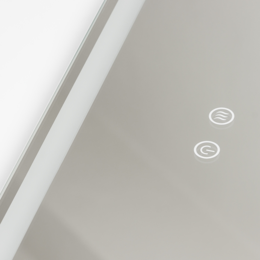 Brilagi - LED-dimbar uppvärmd badrumsspegel med LED-bakgrundsbelysning BELLA LED/19W/230V 60x90 cm 3000/4000/6500K IP44