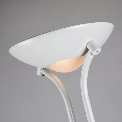 Brilagi - Dimbara golvlampa SCARLETT 1xR7s/230W/230V + 1xG9/40W vit