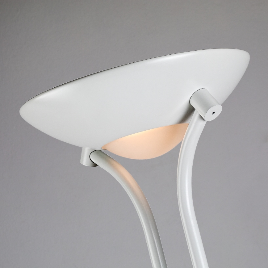 Brilagi - Dimbara golvlampa SCARLETT 1xR7s/230W/230V + 1xG9/40W vit