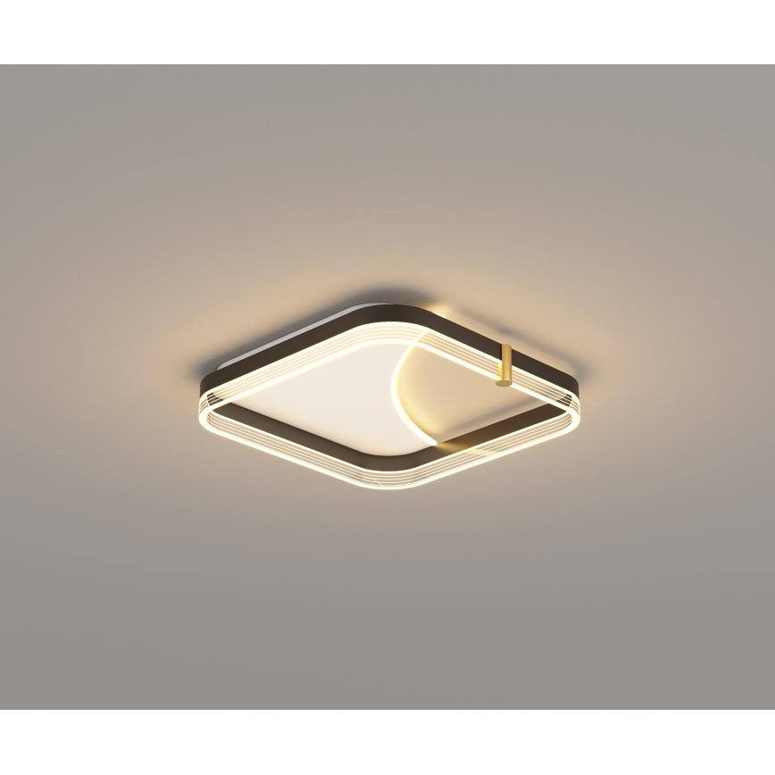 Brilagi - Dimbart LED-takarmatur SIRELI LED/56W/230V 3000-6000K 40x40 cm + fjärrkontroll