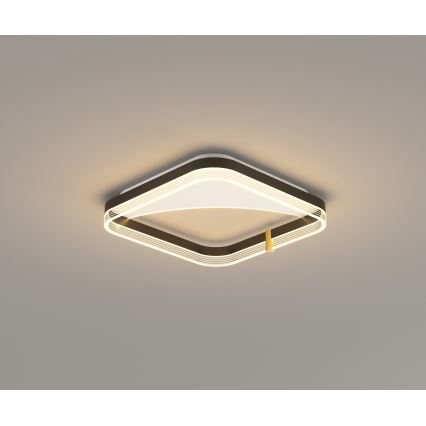 Brilagi - Dimbart LED-takarmatur SIRELI LED/56W/230V 3000-6000K 40x40 cm + fjärrkontroll