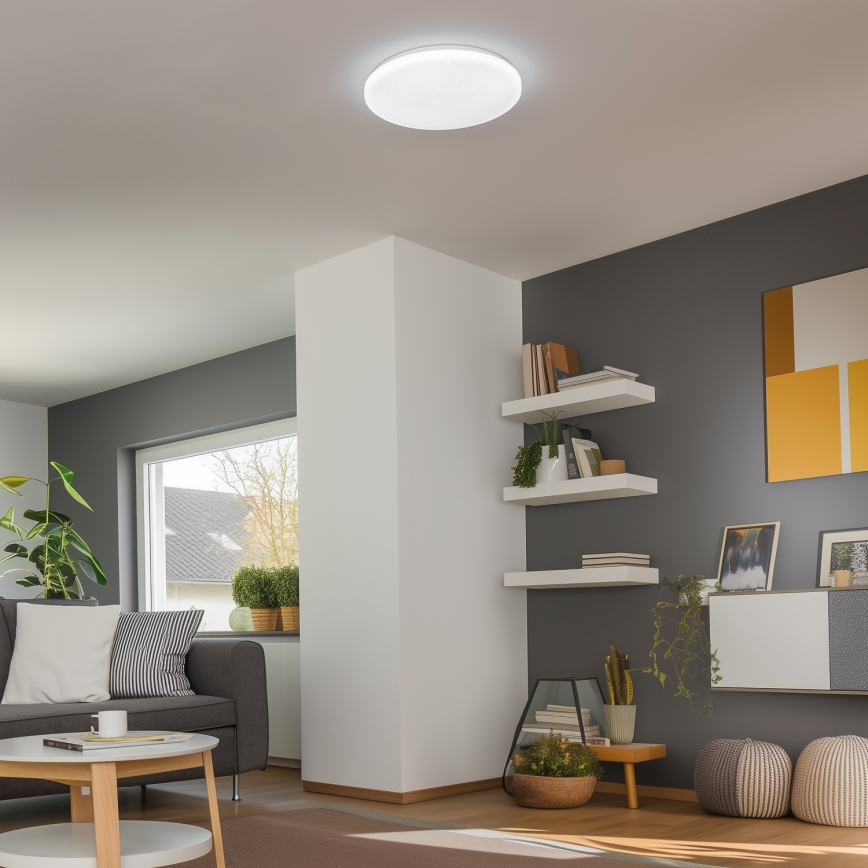 Brilagi - Dimmbar SMART STARS LED-armatur 36W/230V Ø 48 cm 2700-6500K Wi-Fi Tuya + fjärrkontroll
