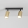 Brilagi - Dimbart LED-spot SELE GOLDEN 2xGU10/6,5W/230V 2700-6500K svart/guld