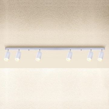 Brilagi - Dimbart LED-spotarmatur SELE, 6x GU10, 6,5 W, 230 V, 2700–6500 K, vit