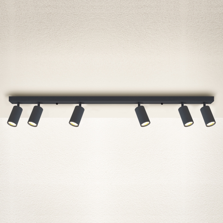Brilagi - Dimbart LED-spotarmatur SELE 6xGU10/6,5W/230V 2700-6500K antracit