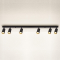 Brilagi - Dimbart LED-spotarmatur SELE 6xGU10/6,5W/230V 2700-6500K svart/guld