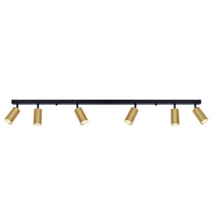 Brilagi - LED-dimmbar spotlampa SELE GOLDEN 6xGU10/6,5W/230V 2700-6500K svart/guld