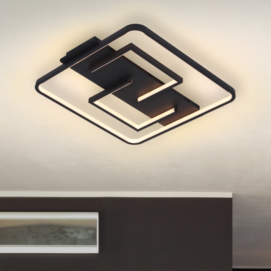 Brilagi - Dimbart LED-takarmatur FLARE LED/34W/230V 48x48 cm 3000-6000K + fjärrkontroll