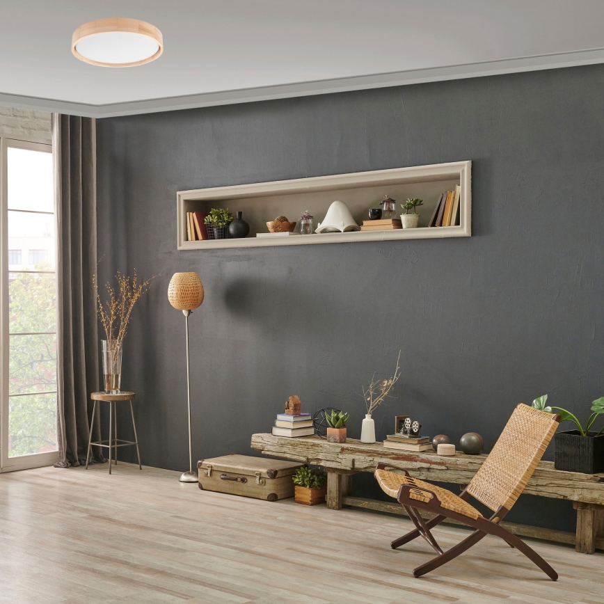 Brilagi - Dimbart LED-takarmatur MANAROLA LED/24W/230V Ø 42 cm 3000-6500K + fjärrkontroll