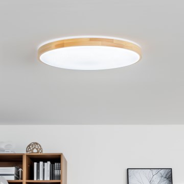 Brilagi - Dimbart LED-takarmatur PINE LED/60W/230V Ø 52 cm 3000-6500K + fjärrkontroll