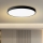 Brilagi - Dimbart LED-takarmatur POOL SMART LED/128W/230V 3000–6000K Ø 100 cm Wi‑Fi (Tuya), svart + fjärrkontroll