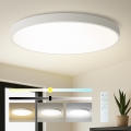 Brilagi - Dimbart LED-takarmatur POOL SMART LED/180W/230V 3000-6000K Ø 120 cm Wi‑Fi Tuya vit + fjärrkontroll