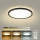 Brilagi - Dimbart LED-takarmatur ULTRA SLIM LED/18W/230V 2700-6500K Ø 30 cm svart + fjärrkontroll